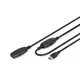 Digitus DA-73107 USB 3.0 aktives Verlängerungskabel 20.00 m schwarz