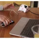 Brennenstuhl Desktop Power 2-fach + 2x USB 2.0 Charger 2100mA weiss