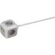 Brennenstuhl Steckdosenwürfel 4-fach + 2x USB 2.0 Charger 2100mA 1,4m grau