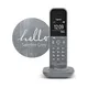 Gigaset CL390HX Universal-Mobilteil für DECT/GAP-Router dunkel grau