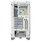 Corsair iCUE 4000X RGB Midi Tower Tempered Glass weiß