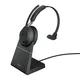 Jabra Evolve2 65 USB-A, Unified Communication, Mono,inkl. Ladestation,schwarz