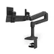ERGOTRON LX Monitor Arm für zwei Monitore Tischhalterung, Dual Direct, schwarz