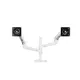 Ergotron LX Dual Monitor Arm, Tischhalterung (weiß)