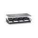 Severin RG2374 Raclette, Naturstein, mit 8 Pfännchen, Edelstahl