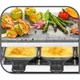 Tefal PR 457B Pierrade Raclette für 10 Personen Edelstahl