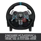 Logitech G29 Driving Force Rennlenkrad für PS4, PS3 und PC
