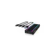 ICY BOX IB-1824ML-C31 M.2 PCIe SSD, mit Beleuchtung, USB 3.1 (Gen 2) Type-C, M-Key