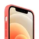 Apple Silikon Case mit MagSafe für iPhone 12/12 Pro zitruspink