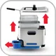 Tefal FR 8040 Oleoclean Pro Inox & Design edelstahl/schwarz