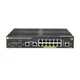 HPE Aruba 2930F-12G 12x GB-Lan, davon 12x PoE+ (139W), 2x SFP+