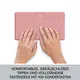 Logitech Keys-To-Go Kabellose Tastatur Pink