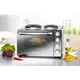 Rommelsbacher KM 3300 Mini-Backofen mit Kochplatte