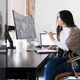 ERGOTRON HX Monitor Arm Tischhalterung, schwarz