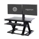 Ergotron WorkFit-TX Ergonomischer Schreibtischaufsatz schwarz