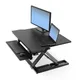 Ergotron WorkFit-TX Ergonomischer Schreibtischaufsatz schwarz