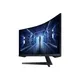 Samsung Odyssey Curved Gaming Monitor C34G55TWWU 86.4 cm (34") UWQHD Monitor