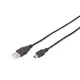 Digitus DB-300130-010-S Mini USB 2.0 Kabel 1.00 m schwarz