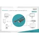 Digitus DB-300333-020-S USB Type-C Gen2 Adapter 1.80 m schwarz