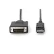 Digitus DB-340301-020-S DisplayPort Adapterkabel 2.00 m schwarz
