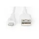 DIGITUS Lightning auf USB A Daten/Ladekabel MFI zertifiziert