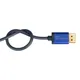 Good Connections DP/MiniDP 1.4 Anschlusskabel 8K UHD-2 / 4K UHD Alu blau 1m