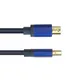 Good Connections MiniDP/HDMI 1.4 Anschlusskabel 4K UHD @60Hz Alu blau 2m