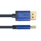 Good Connections DP/HDMI 1.4 Anschlusskabel 4K UHD @ 60Hz SmartFLEX Alu blau 1m