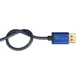 Good Connections Adapterkabel DP 1.2 St./ HDMI Bu. 4K UHD@60Hz Alu blau 0,2m
