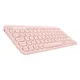 Logitech K380 DE-Layout / Bluetooth / rose