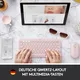 Logitech K380 DE-Layout / Bluetooth / rose