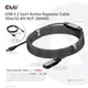 Club3D CAC-1405 USB Verlängerungskabel aktiv 10m 10.00 m schwarz