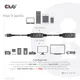Club3D CAC-1405 USB Verlängerungskabel aktiv 10m 10.00 m schwarz