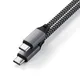 Satechi Type-C auf Type-C Kabel 25 cm space grey