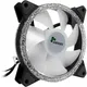 Inter-Tech Argus RGB-Fan Set RS-07, 120 mm Gehäuselüfter mit RGB Kristall-Effekt