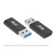 Club 3D CAC-1525 USB Adapter schwarz