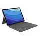 Logitech Slim Combo Touch Tastaturcase Trackpad für iPad Pro 12.9 (5.-6. Gen) oxford grey