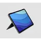 Logitech Slim Combo Touch Tastaturcase Trackpad für iPad Pro 12.9 (5.-6. Gen) oxford grey
