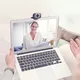Logitech HD Webcam C615 schwarz, Faltbar für unterwegs