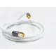 Good Connections Antennenkabel SmartFLEX 10m F-Stecker zu F-Stecker 120dB weiß