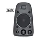 Logitech Z625 schwarz PC-Lautsprechersystem, 2.1, 2x 35 Watt maximale Leistung