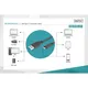 DIGITUS USB 3.0 Anschlusskabel 1,0m Typ-C zu A Super Speed St./St. schwarz