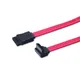 Digitus AK-400104-005-R SATA Kabel rot gewinkelt Bu/Bu, 0.5m