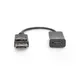 Digitus DB-340415-002-S DisplayPort Adapter/Konverter 0.20 m schwarz