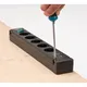 Brennenstuhl 1150660315 Bremounta 5-fach, mit USB-Ladefunktion, 3m, schwarz