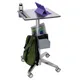 Ergotron LearnFit mobiler Steh-Sitz Tisch mit 40,0cm Höhenverstellung 88-129cm