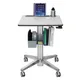 Ergotron LearnFit mobiler Steh-Sitz Tisch mit 40.6cm Höhenverstellung 74-114cm
