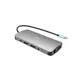 i-tec USB-C Metal Nano Dock silber/grau/blau