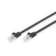 Digitus DB-160144-100-S Patchkabel 10.00 m Cat 6  schwarz