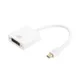 Digitus DB-340406-001-W DisplayPort Adapterkabel 0.15 m weiß